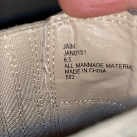 EUC Steve Madden “Jain” Booties Faux Leather Snake Pull On Block Heel Sz 6.5 - Picture 8 of 16